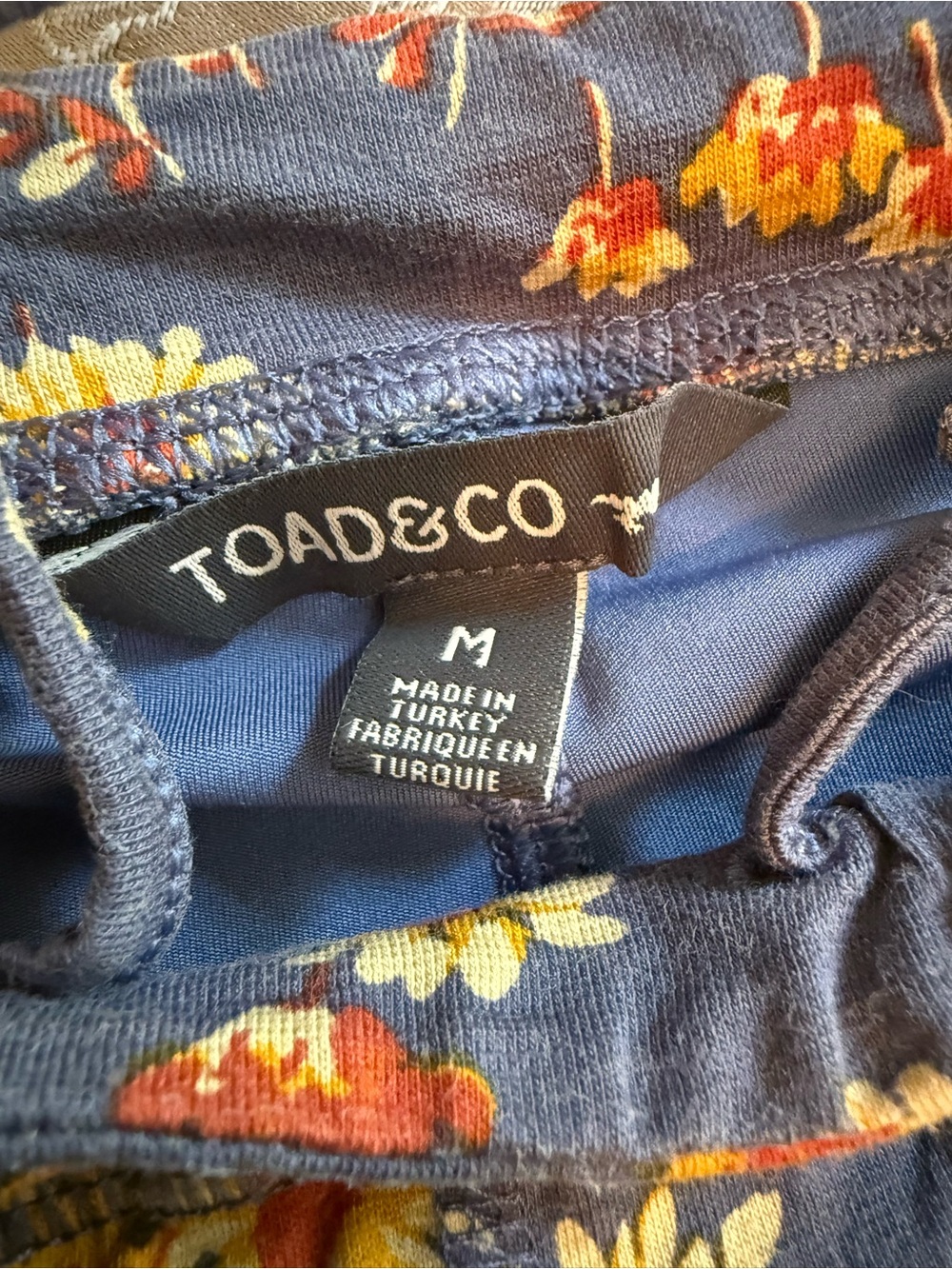 Toad & Co, Samba skort, size medium, pockets on shorts. Like new. - Picture 6 of 7